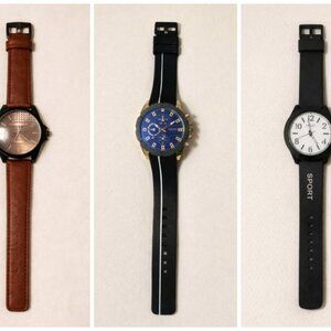 Bundle of 3 Men’s Wristwatches